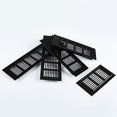 thumbnail image 4 of Grille d'Aération Rectangulaire en Alliage Noir pour Armoires Garde-Robes, 4 of 7