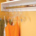 thumbnail image 4 of Matte Black Plastic 4-Notches Top Hanger  25 Pack, 4 of 4
