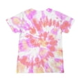 thumbnail image 4 of Hauts d'Été Décontractés Filles Garçons Mode Manches Courtes Dégradé Imprimé Hauts Col Rond Enfant T-Shirt Ample d'Été, 4 of 6