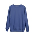 thumbnail image 4 of hotojiny Workout Tops for Women Plus Size Long Sleeve Crewneck Sweatshirt Oversized Lightweight Basic Pullover Fall 2025, 4 of 4