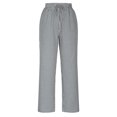 thumbnail image 4 of FNFYFH Clearance Plus Size Comfortable Ladies Linen Trousers Loose, 4 of 6