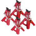 thumbnail image 1 of Jack Stand 6 Ton 3 Ton Car Jack Stand Metal Jack Stand for D90 Axial Wraith SCX10 1/10 RC Crawler Car, Adjustable Height Simulation Jack Stands Nice Accessory for RC Model Car, 1 of 7