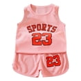 thumbnail image 1 of Hiiyo Big Boys Quick Drying Sports Tank Top & Shorts Set Athletic Outfits, Sizes 8-9Y, 1 of 2
