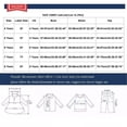 thumbnail image 3 of Girls Rashguard Swimsuit Set, Toddler Long Sleeve UV Protection Two Piece Bathing Suit with Cute Print, Kids Sun Safe Swimwear for Beach Pool Summer, 3 of 9