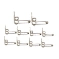 thumbnail image 4 of Xuanheng 10 Pcs Ressorts de Torsion Double Retour Métal pour Fer à Friser Outil à Cheveux 26mm, 4 of 8