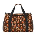 thumbnail image 1 of Vsdgher Christmas Gingerbread Cookies Pattern Unisex Hand Travel Bag,Foldable Travel Duffel BagsTravel Essentials Sport Gym Bag,Overnight Travel Duffel Bag with Adjustable Strap, 1 of 7