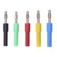 thumbnail image 2 of Banana Adapter, J.20012 Banana Connector 5PCS/Set 4mm Male To 2mm Female  for Multimeter, 2 of 8