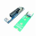 thumbnail image 4 of PCB NVMe M.2 to PCIe X4 Riser Extender Card, PCI-Express X4 Slot Adapter, 0.6m Cable for  Motherboards, 4 of 5