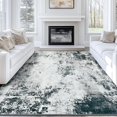 thumbnail image 3 of KIRFEIHT Area Rug 6x9 for Living Room Modern Abstract Bedroom Rug Contemporary Machine Washable Carpet Non Slip Stain Resistant Rug for Dining Room Soft Kid‘s Playroom Rug Faux Wool Indoor Carpet, 3 of 7