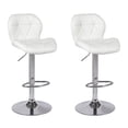 thumbnail image 1 of Nicer Furniture White Tripatch Bar Stool, 1 of 1
