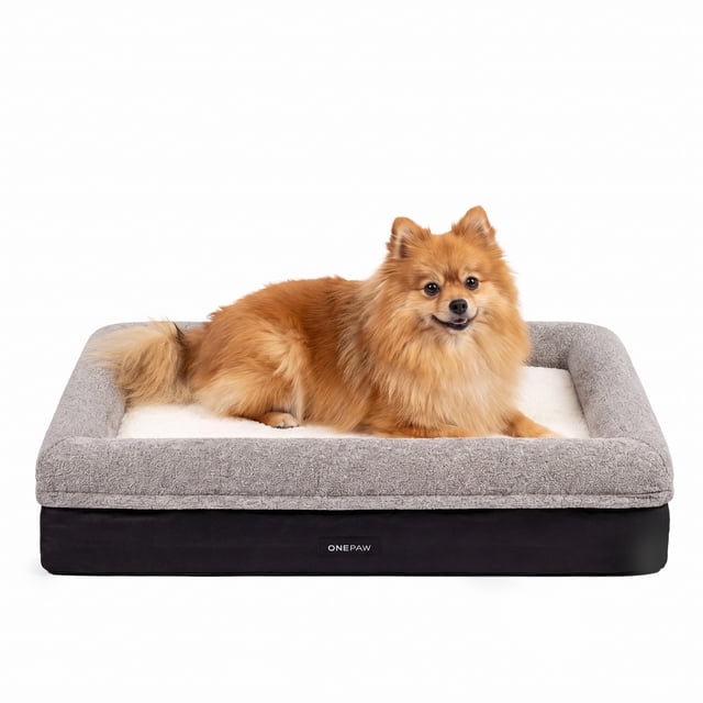 One Paw, Arno Dog Bed in Box, Lounge Bed with Memory Foam