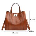 thumbnail image 3 of Sac à Main pour Femmes Mode Décontracté Sac à Bandoulière Sac Fourre-Tout, 3 of 10