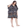 thumbnail image 4 of Oussum Robe Tunique pour Femmes, Manches Courtes 3/4, Caftan pour Dames, Robes Décontractées, 4 of 7