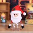 thumbnail image 1 of Storage rack Christmas Candy Jars Santa Snowman Ornament Plastic Candy Cookie Jar Containers Candy Storage Dish Home Decor Container Box Bottle For Children Xmas Holiday, 1 of 3