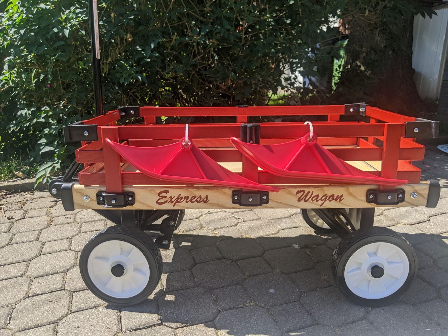 Millside Convertible Sleigh wood Wagon