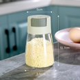 thumbnail image 4 of Salt Shakers with Press Button Moisture Proof Salt Shakers for Salt Sugar Spice Pepper  Blue Cone, 4 of 8