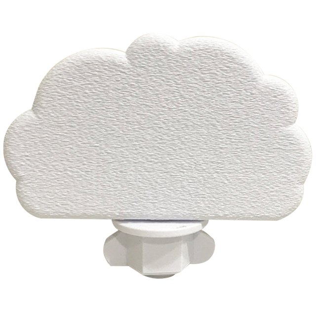 Parrot Grinding Platform Cloud Bird Stand with Screw Lock ABS Perch Accessory Washable Cage Stand for Small Birds Parrots Nail Care Activity and Habitat Decoration