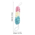 thumbnail image 2 of TIELUTT Long Bath Loofahs Stretchable Braided Mesh Exfoliating Loofah Back Bathroom Storage Cabinet Bathroom Organizer over Toilet Bathroom Organizer Towel Racks for Bathroom with Shelf Kitchen Towels, 2 of 7