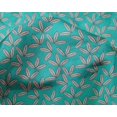 thumbnail image 4 of oneOone Silk Tabby Fabric Leaves Block Fabric Prints By Yard 42 Inch Wide, 4 of 4
