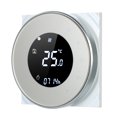 thumbnail image 1 of Mistaha Chaudière à Gaz Programmable Thermostat de Chauffage Contrôleur de Température à Contact Sec Écran Tactile LCD avec Rétroéclairage Vocal, 1 of 8