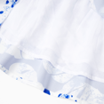 thumbnail image 4 of PatPat Family Matching Color Block Tee and Blue Leaf Pattern Shirred Top Strap Dress Sets, 4 of 4