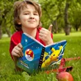 thumbnail image 5 of Trading Card Holder Card Album Binder, Protection Folder Book Collectible Card Album, 4-Pocket with 30-Pages 240-Trading Cards Capacity, Present for Children-AAC4, 5 of 5