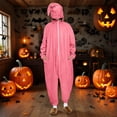 thumbnail image 2 of Hauts à Manches Longues pour Femmes, Combinaison à Capuche Unie pour la Maison, Mode Décontractée S-Xxxxxl, 2 of 9