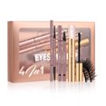 thumbnail image 1 of Mascara Eyeliner Set 4 in 1 False Eyelashes Eyebrow Pencil Kit, 1 of 7