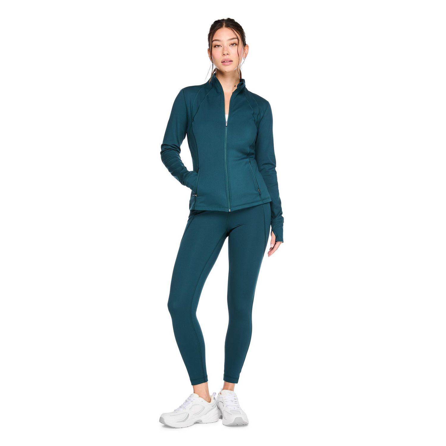 Athletic Works Women's Full Zip Performance Jacket