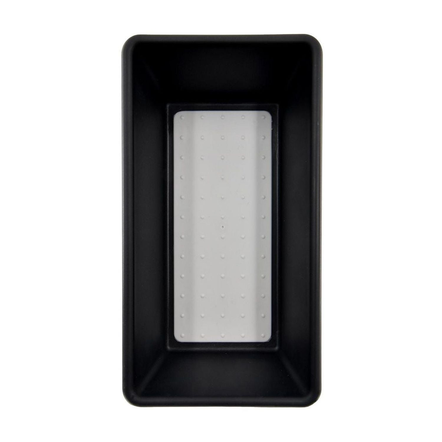 Organisateur de tiroir de placard Mainstays en plastique noir antidérapant,  3,75" x 6,75", pour gadgets de cuisine, 1 Pièce