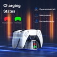 thumbnail image 3 of Dual Fast Charging Station Compatible with PlayStation 5 Controller and PS5 Slim, 2-Pack Charger Dock for Gamepad Accessories, 3 of 7