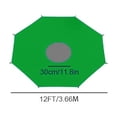 thumbnail image 1 of Trampoline Sun Shade Cover 10ft 12ft 14ft, UV Protection Cloth with Adjustable Straps, Weather-Resistant Outdoor Trampoline Cover for Backyard Playgrounds, 1 of 5