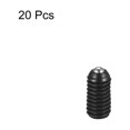 thumbnail image 3 of Unique Bargains Ball Point Set Screws, M3 x 6mm High Carbon Steel Metric Spring Hex Socket Grub Screw 20 Pack, 3 of 7