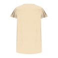 thumbnail image 5 of FAIWAD Tunique d'Été pour Femme à Manches Courtes, Col Rond, T-Shirt Décontracté Plissé, Ample et Fluide, 5 of 5