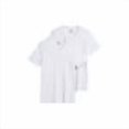 thumbnail image 1 of Jockey T-Shirt de Dessous Classique à Col en V pour Homme Grand 100 % Coton - Lot de 2, 1 of 6