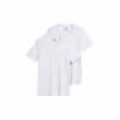 Jockey T-Shirt de Dessous Classique à Col en V pour Homme Grand 100 % Coton - Lot de 2