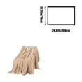thumbnail image 3 of Office Napping Blanket Sofa Cover Blanket Pineapple Check Velvet Blanket, 3 of 6