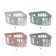 thumbnail image 2 of yingyy 1/2/3/5 Support de Baignoire pour Porte-Lavage Support de Rangement Durable Sans Perforation Décorations de Commodité Porte-Brosse à Dents Blanc 1 Pc, 2 of 6