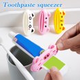 thumbnail image 2 of CAROOTU Toothpaste Squeezers Cute Cartoon Toothpaste Dispenser Cleanser Rolling Holder Bathroom Accessories, 2 of 6