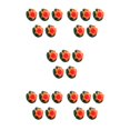 thumbnail image 1 of Wweixi 5pcs/set Artificial Lotus Realistic Appearance Easy To Clean Long-lasting sunset red 5Set, 1 of 6