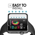 thumbnail image 2 of PST [2 Packs] 38mm Apple Watch iWatch Series 1 2 3 Screen Protector, Full Front Coverage Tempered Glass Screen Protector with Case Friendly & Bubble Free, 2 of 3