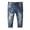 Blue-2091, variant on KIDSCOOL SPACE Baby Boys Little Kid Elastic Ripped Jeans StoneWashed Pants,3-4 Years