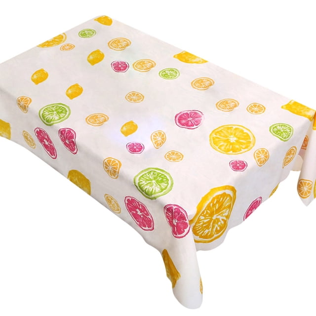 N01# Waterproof And Oil Proof Table Cloth for Kitchen Decorative Dining Table Cover Table Cloth