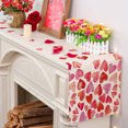 thumbnail image 4 of Boovnll Valentines Day Table Runner, 13x47" Valentine's Day Printing Table Runner, Valentines Table Runner for Holiday Kitchen Dining Table, Party Decor, Valentines Day Decorations, 4 of 6