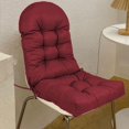 thumbnail image 3 of jinwen High Back Patio Chair Cushion Indoor Outdoor High Back Rocking Chair Cushion Red, 3 of 7