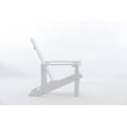 thumbnail image 3 of Chaise Adirondack Tanfly – Blanche – Polycarbonate – Usage intérieur/extérieur, 3 of 7