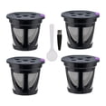 thumbnail image 3 of 4 Pieces Reusable Refillable Coffee for Accessories Coffee Maker Parts, 3 of 9