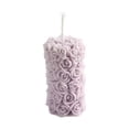 thumbnail image 2 of Rose Pillar Scented Candle | Floral Aromatherapy Vegetable Wax | Handcrafted Decorative Rose Design | Relaxing Home Decor | Assorted Scents | 1-Pack | Gift-Ready, 2 of 4