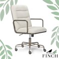 thumbnail image 2 of Scranton & Co Chaise de Bureau Moderne de Direction en Tissu, Crème, 2 of 12