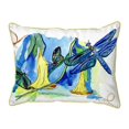 thumbnail image 1 of Betsy Drake HJ813 16 x 20 in. Yellow Bells & Dragonfly Large Pillow, 1 of 1